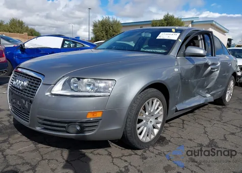 2006 Audi A6 3.2 из США, поврежденный, VIN WAUDH74F96N098245
